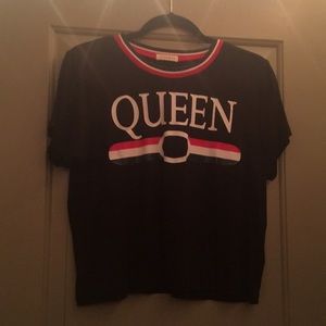 Queen graphic shirt